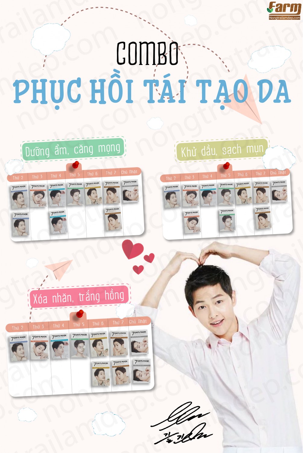 mặt nạ 7 days mask 