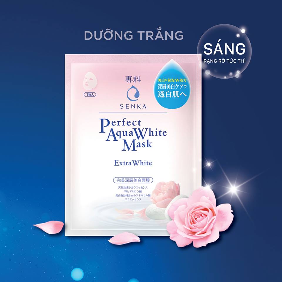 Mặt Nạ Dưỡng Trắng Senka