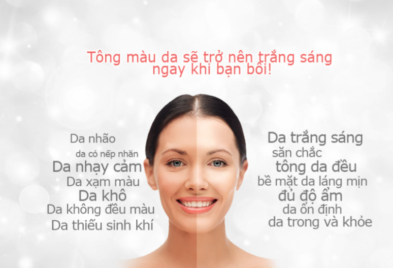 kem dưỡng trắng tổ yến snp