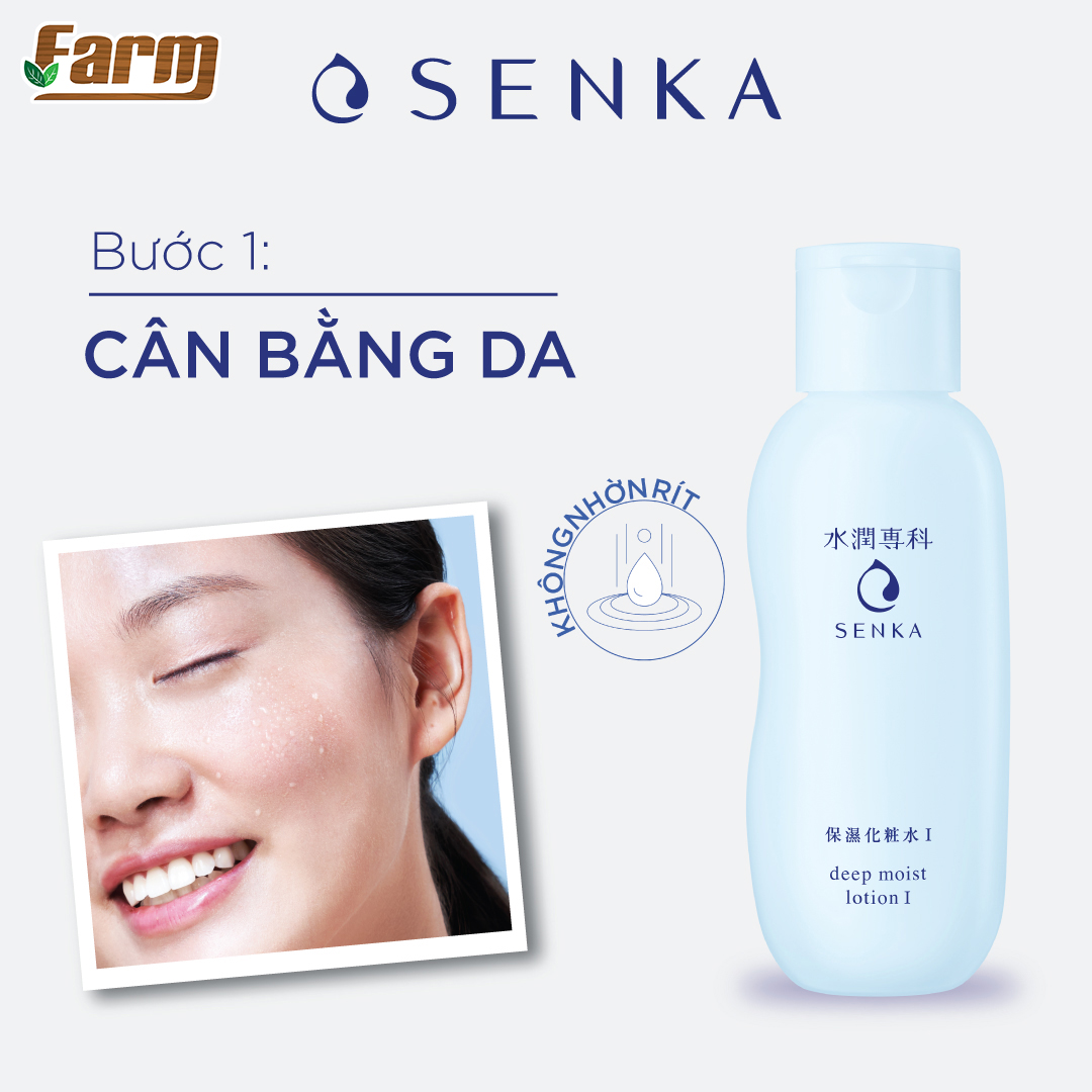 Toner Dưỡng Ẩm Chuyên Sâu Senka Deep Moist Lotion 