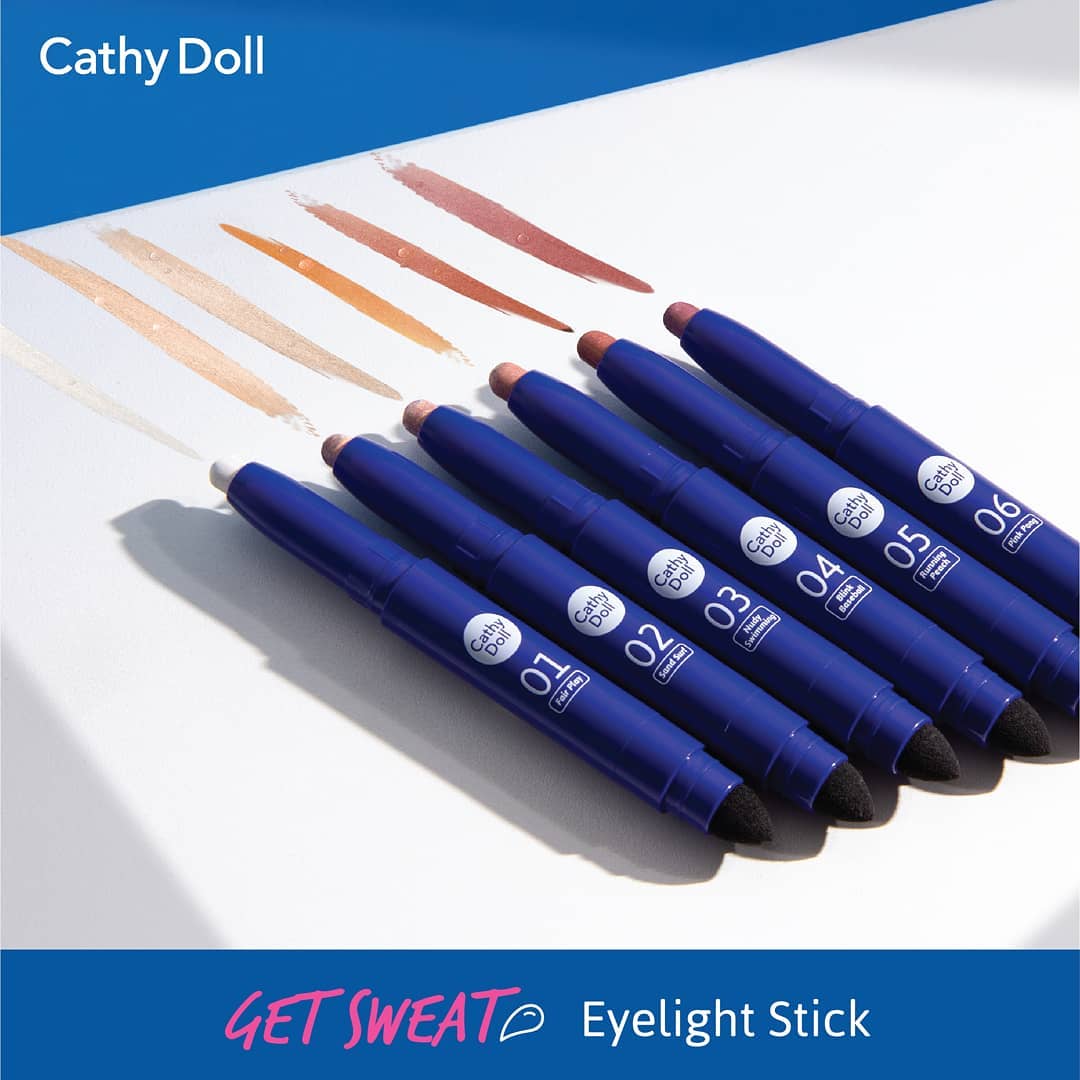 Bút Sáp Mắt 2 Đầu Cathy Doll Get Sweat