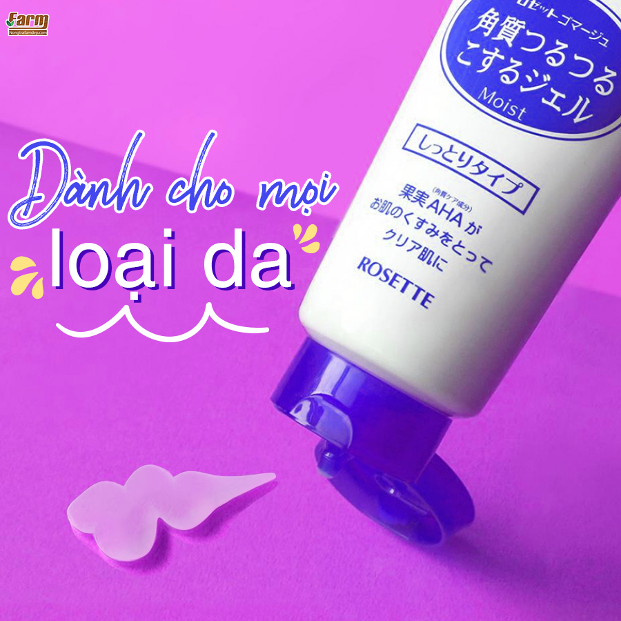 tẩy tế bào chết rosette