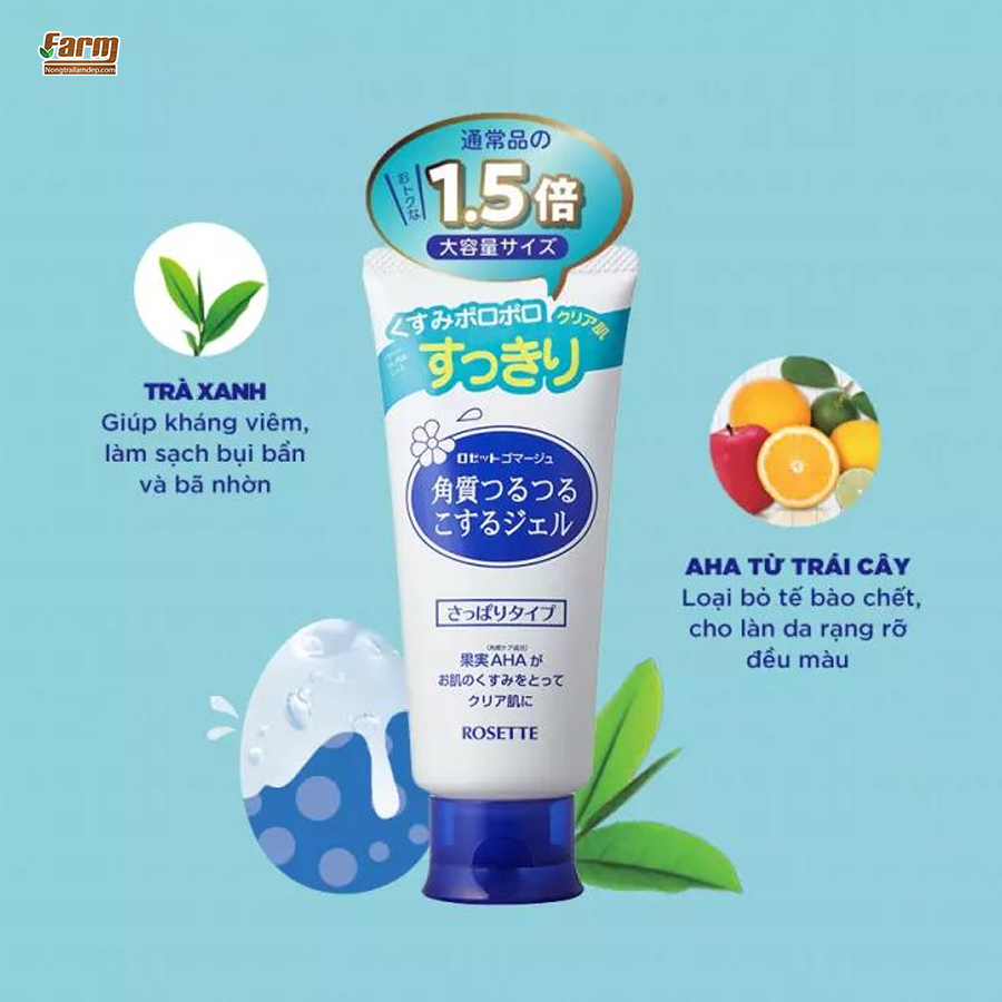 tẩy tế bào chết rosette