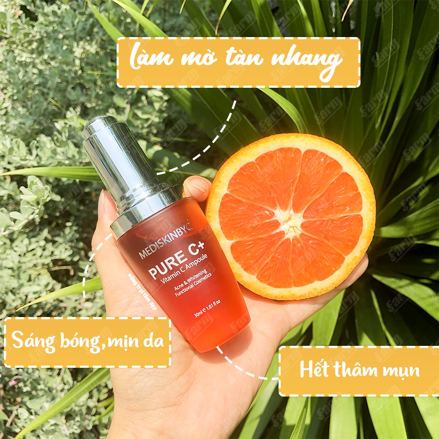Combo Dưỡng Trắng Trị Thâm Pure C+ 1