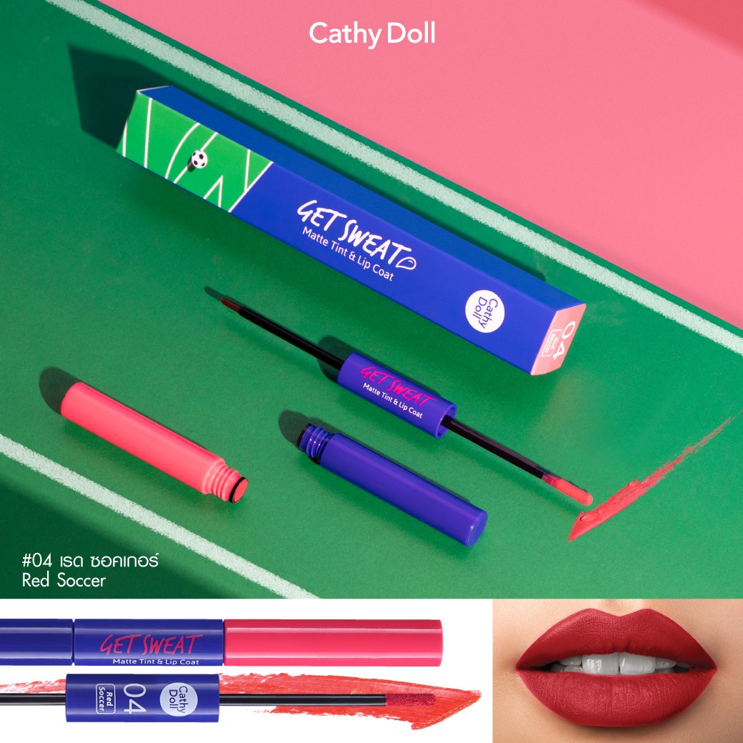 Son lì và bóng 2 đầu Cathy Doll