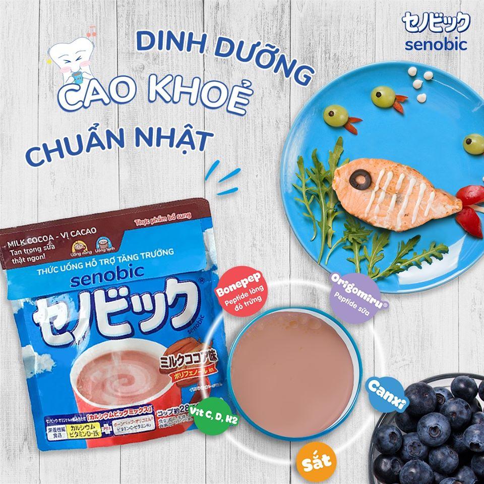 sữa uống tăng chiều cao Senobic 4