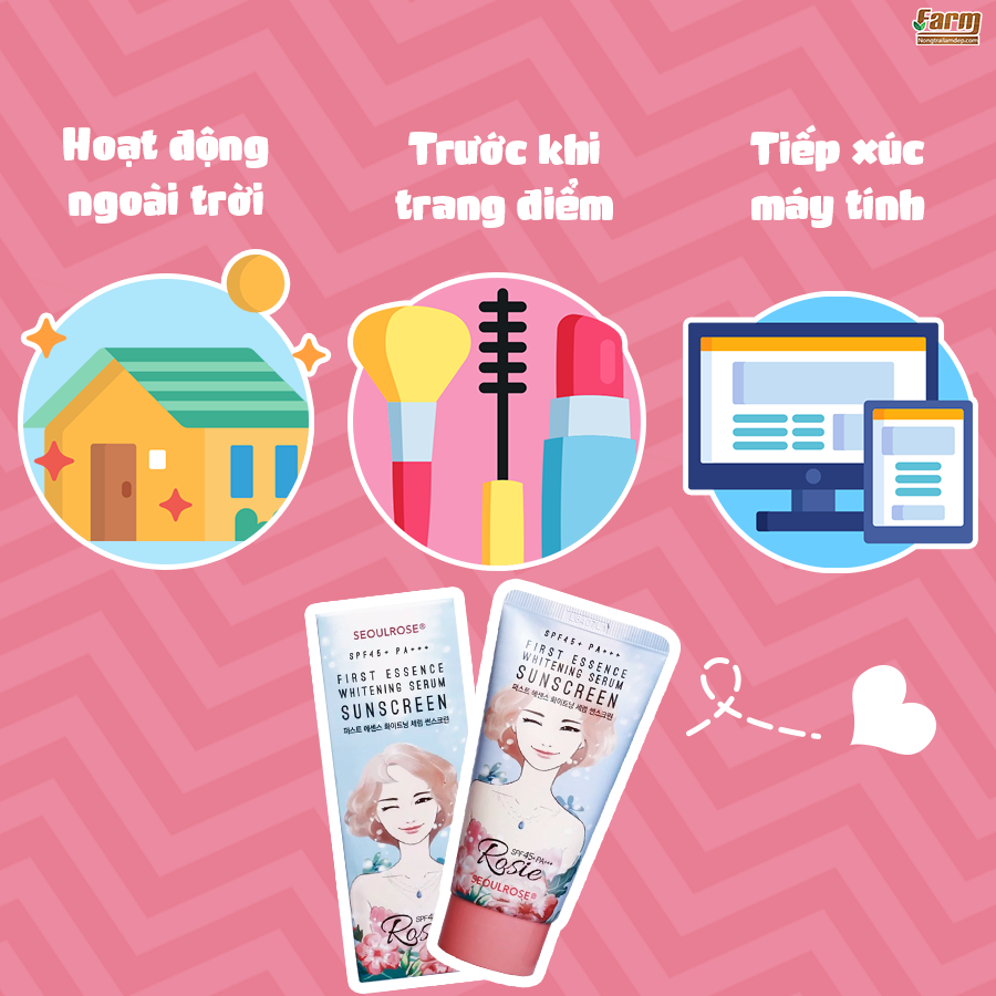 Kem chống nắng Rosie