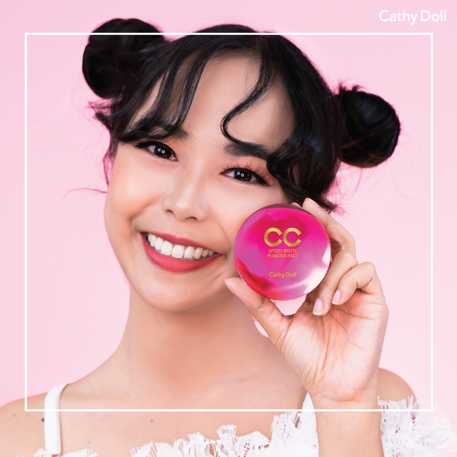 Phấn phủ da beo siêu mịn Cathy Doll