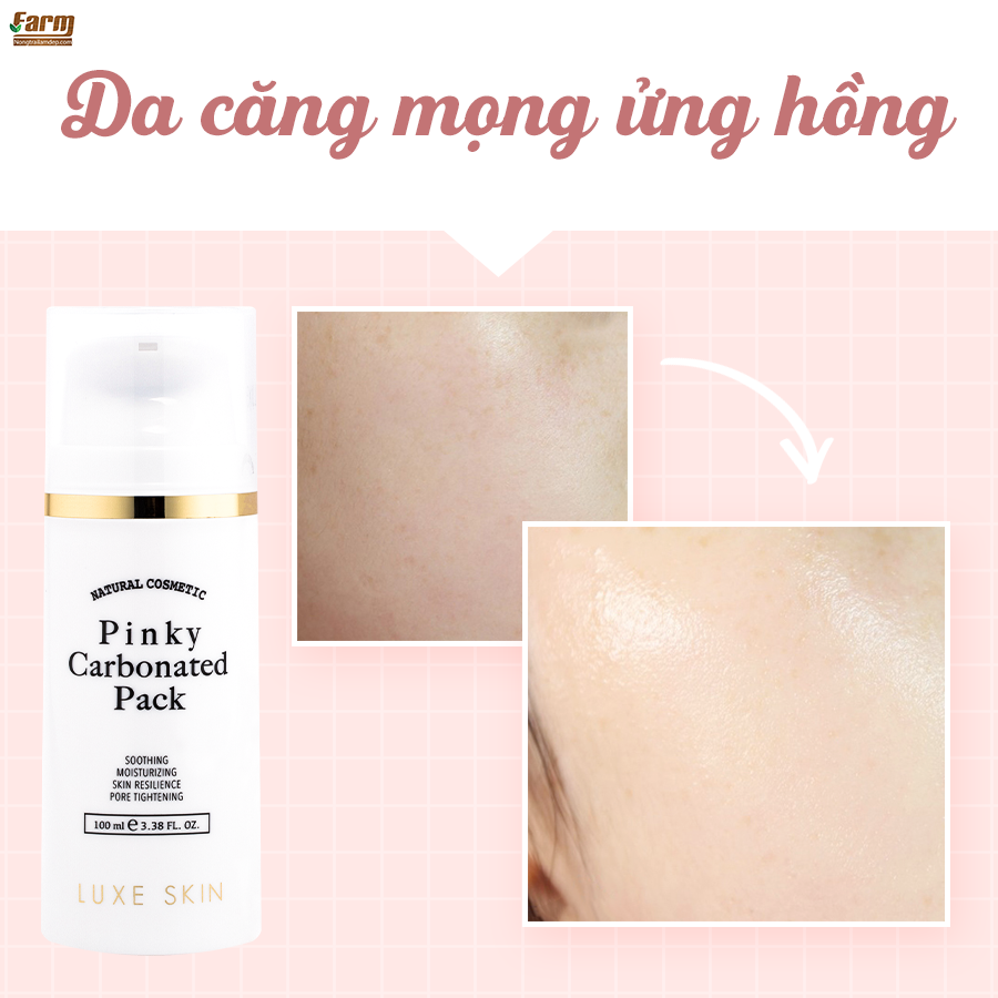 Mặt Nạ Sủi Bọt Carbon Luxe Skin