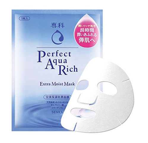 Mat na cap am Senka Perfect Aqua Rich Extra Moist Mask – 1 mieng