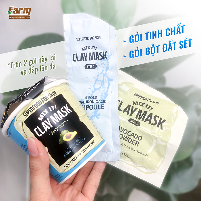 Mặt Nạ Đất Sét FarmSkin 11