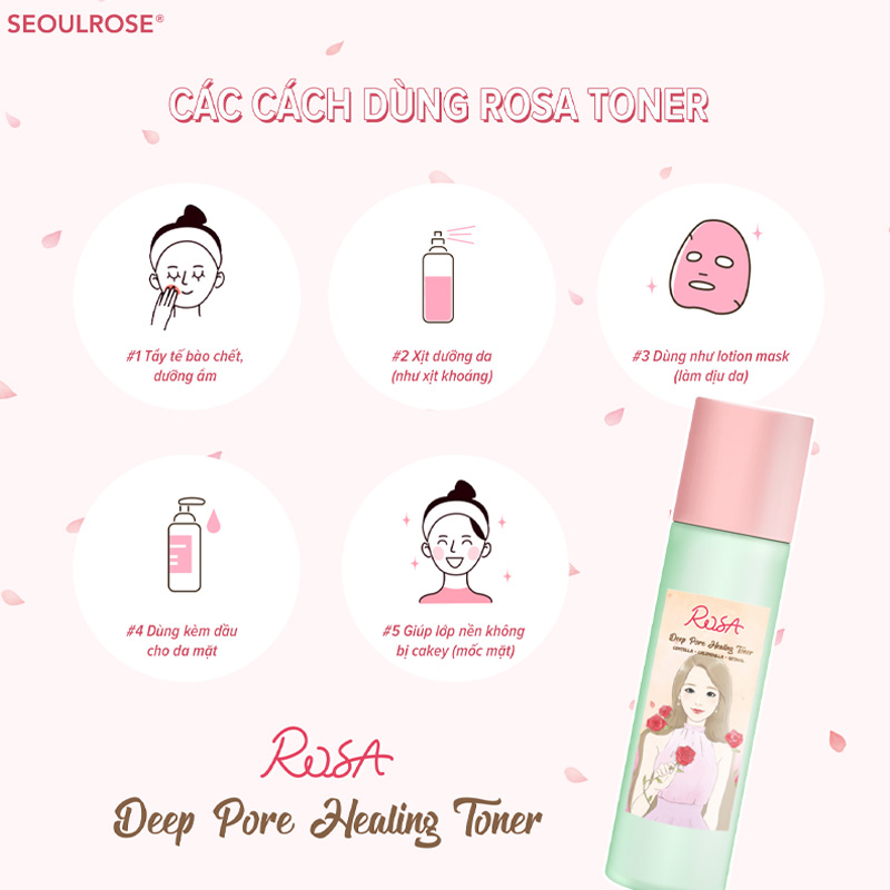 Toner Rosa Deep Pore Healing