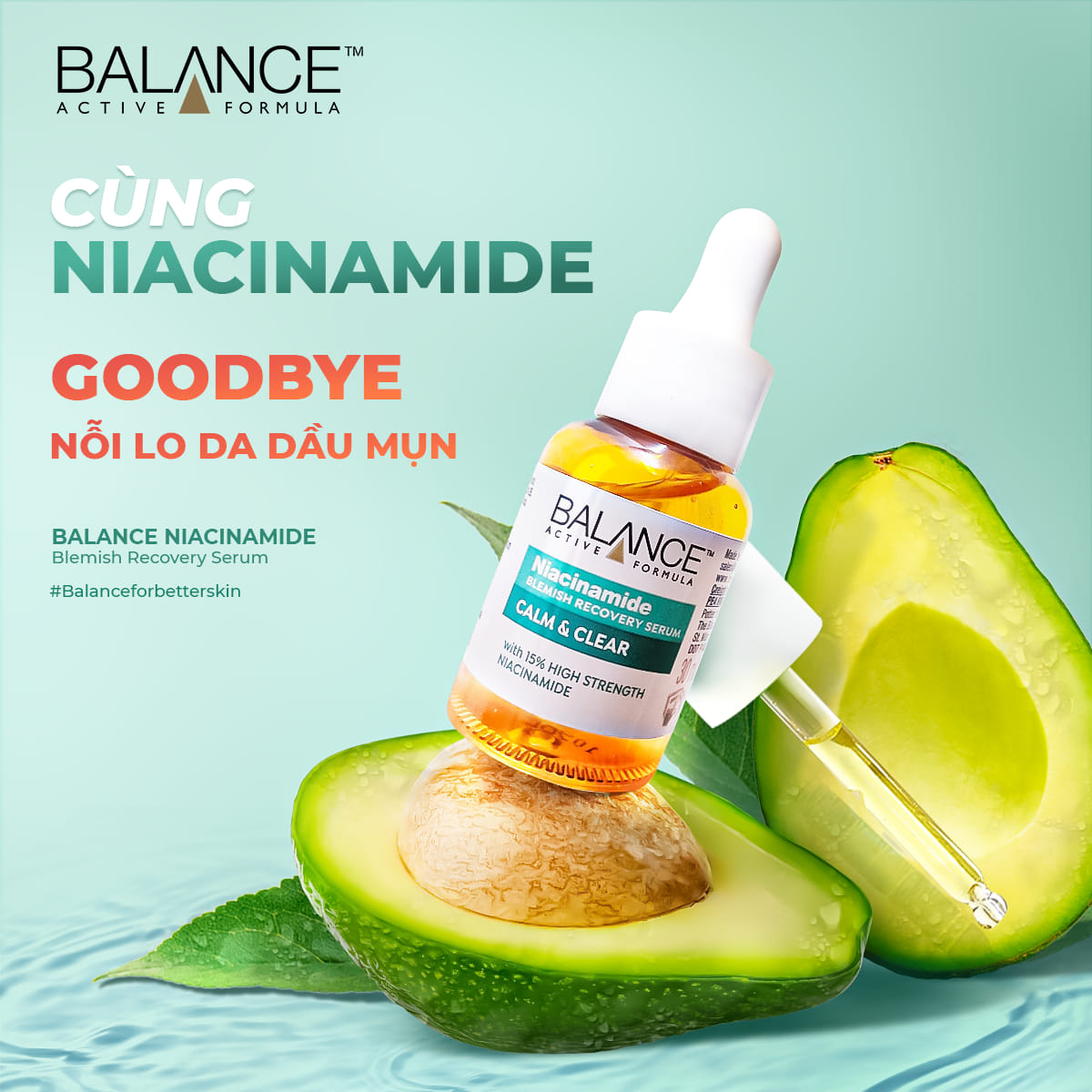 Tinh chất Serum Balance Niacinamide 15% Blemish Recovery