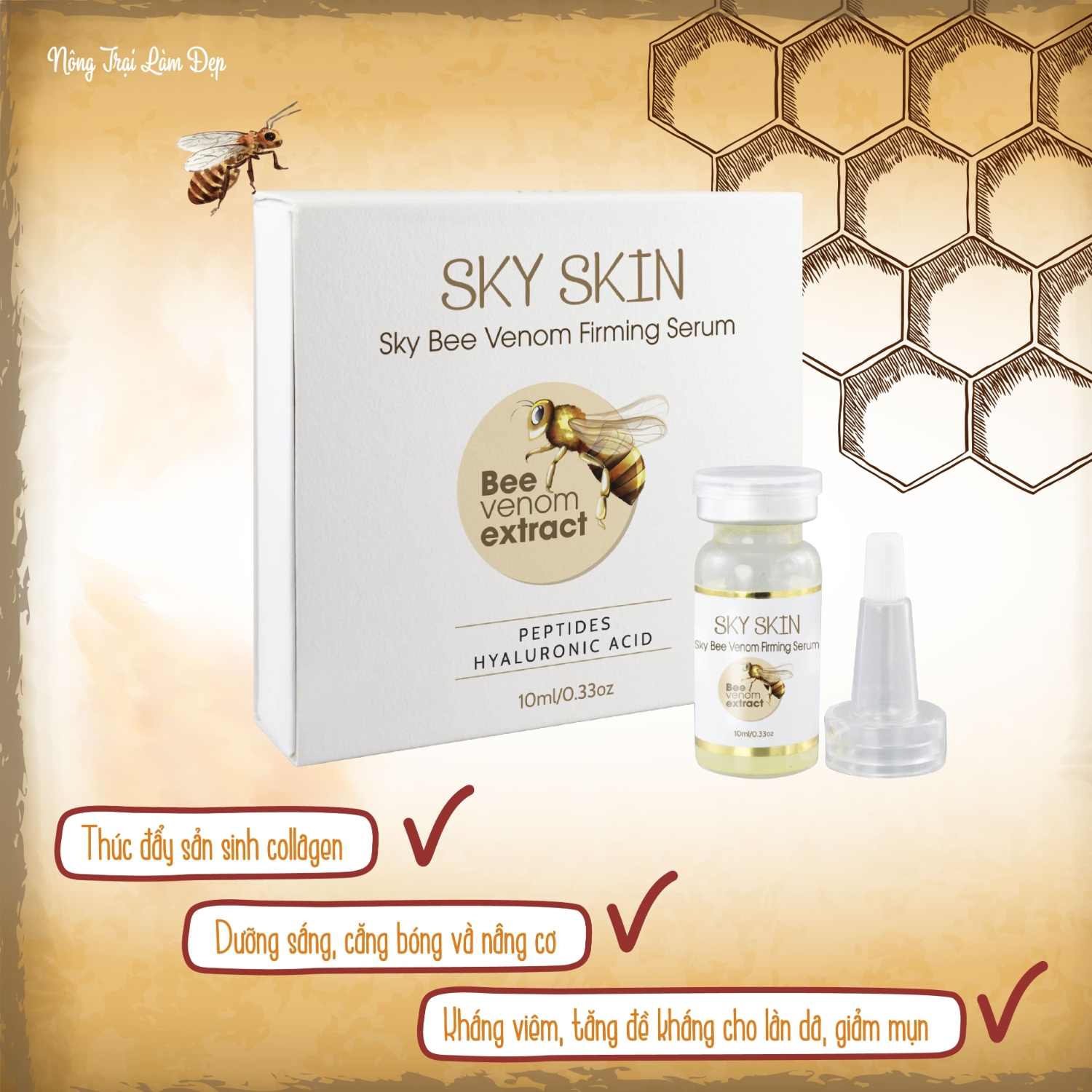Serum Nọc Ong Đa Chức Năng SKY