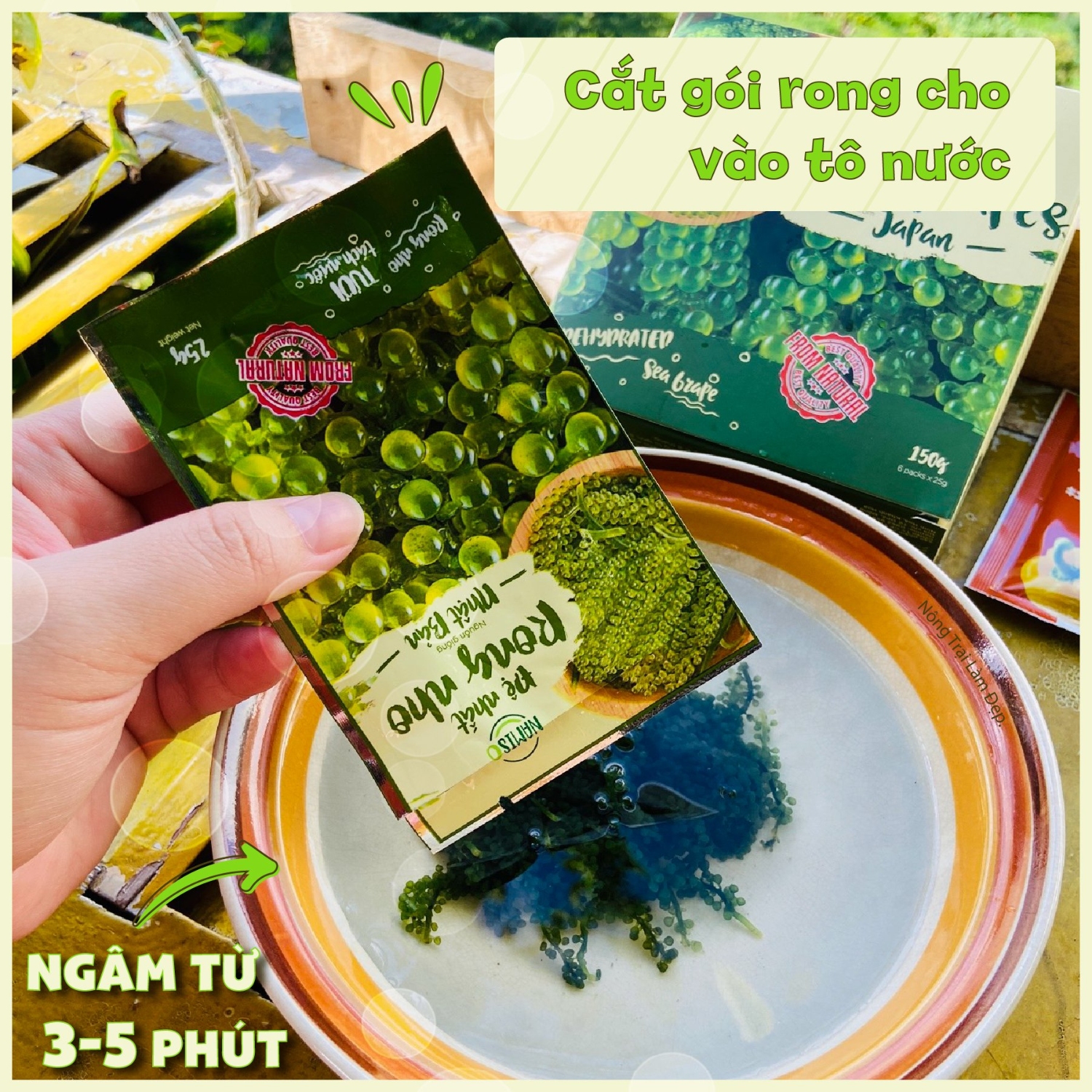 Rong Nho Tách Nước Namiso 150g