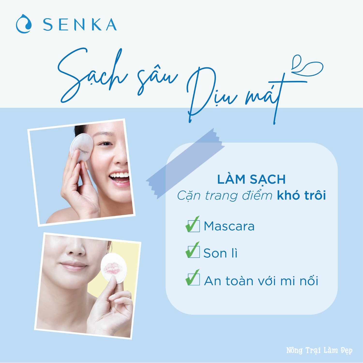 Nước Sữa tẩy trang 2 lớp Senka