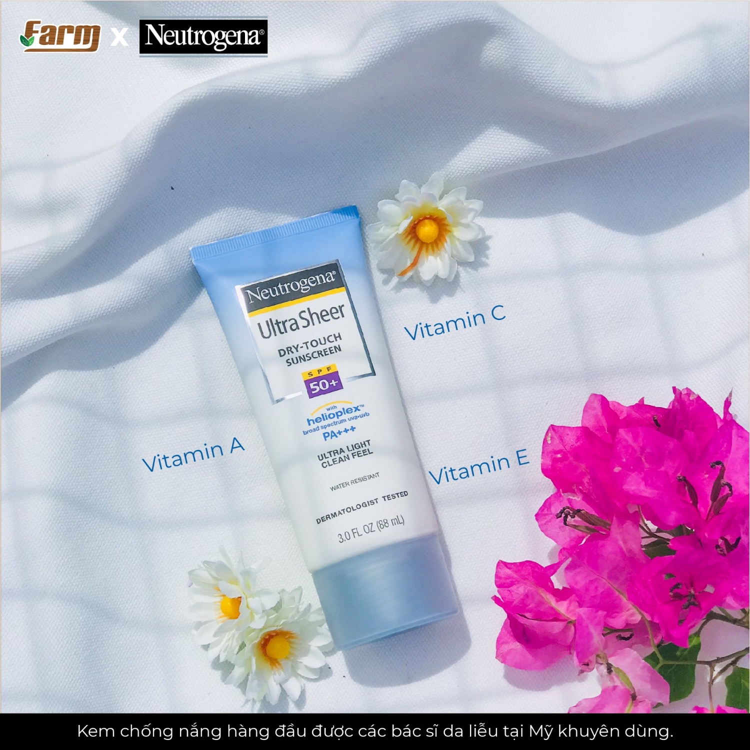 Kem Chống Nắng Neutrogena Ultra Sheer Dry-Touch SPF 50+