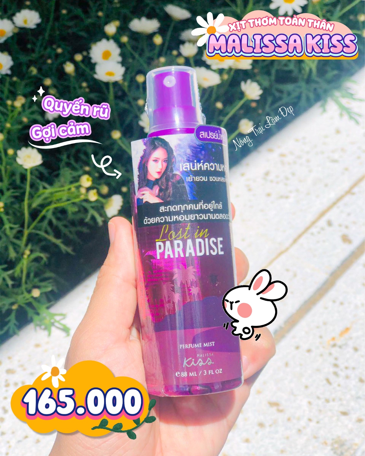 Nước Hoa Body Mist Malissa Kiss