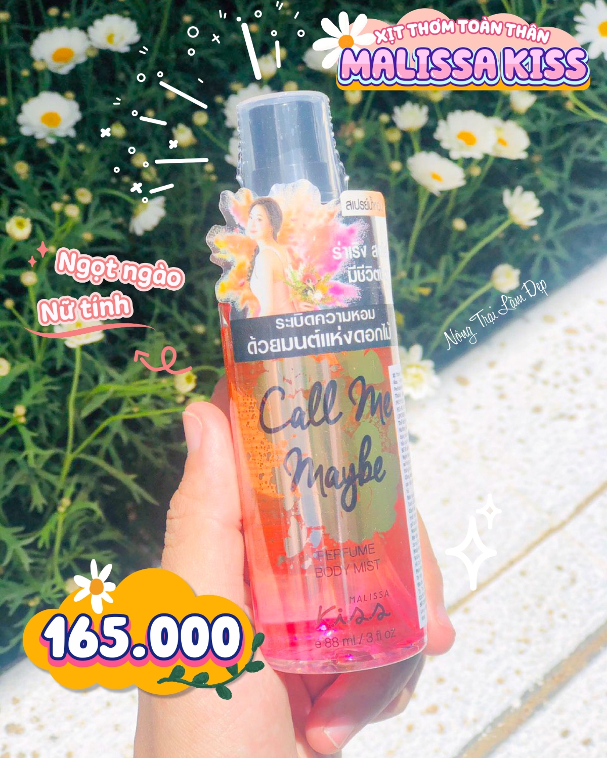 Nước Hoa Body Mist Malissa Kiss 