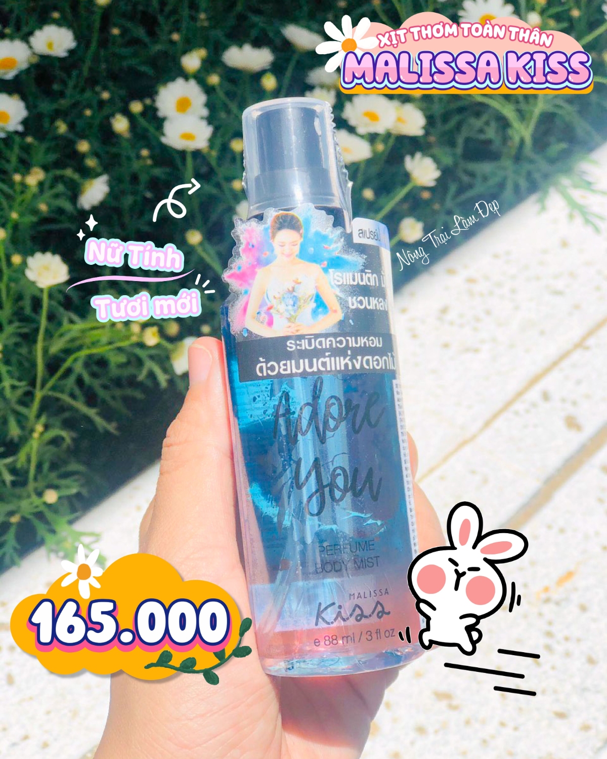 Nước Hoa Body Mist Malissa Kiss 