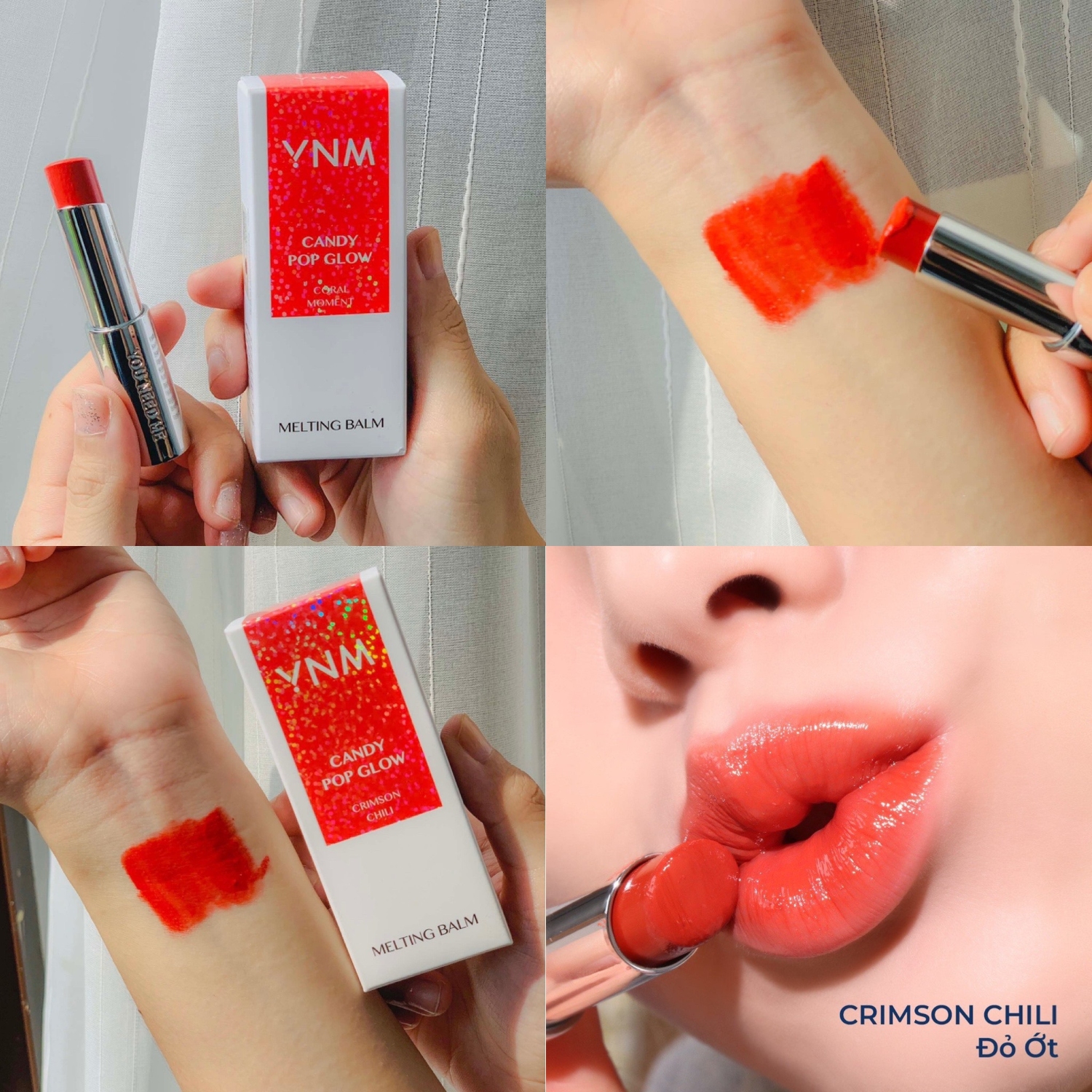 Son Dưỡng Có Màu YNM Candy Pop Glow Melting Balm 3g