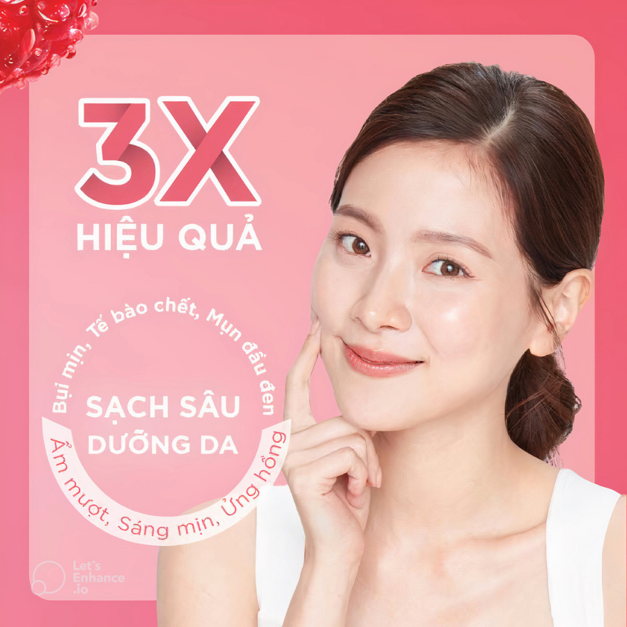 Sữa rửa mặt Senka quả mọng