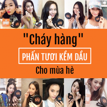 Cháy hàng “phấn tươi siêu hút dầu” mùa hè này!