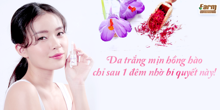 Da trắng mịn hồng hào chỉ sau 1 đêm nhờ bí quyết này!