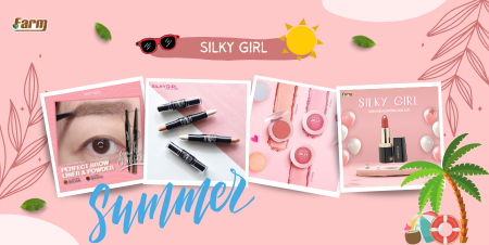 Mở màn mùa hè 2022 thật rực rỡ cùng đồ trang điểm nhà Silky Girl