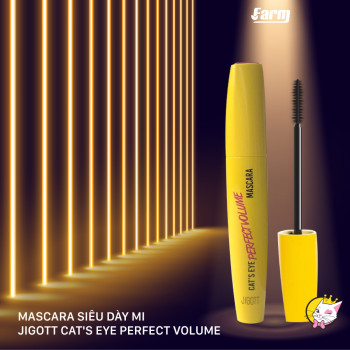 Mascara Siêu Dày Mi Jigott Cat's Eye Perfect Volume