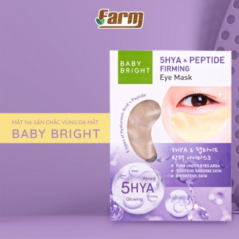 Mặt Nạ Săn Chắc Da Mắt Baby Bright 5Hya & Peptide Firming Eye Mask 2.5g