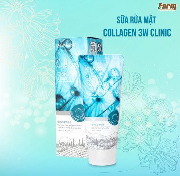 Sữa Rửa Mặt Collagen 3W Clinic