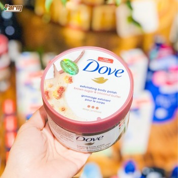 Tẩy Tế Bào Chết Dove Đường nâu & Bơ dừa