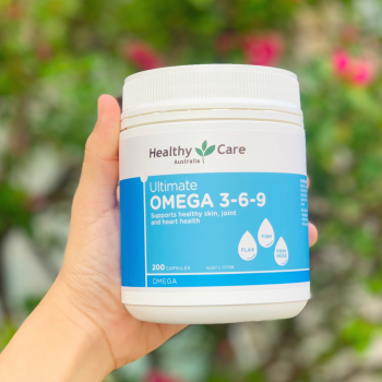 Viên Uống Bổ Sung Omega Healthy Care Ultimate Omega 369 200 Viên