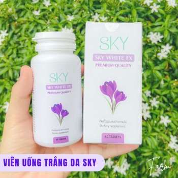 Viên uống trắng da mờ nám tế bào gốc Sky