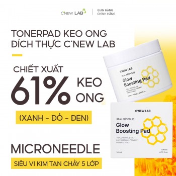 Toner Pad Keo Ong C'New Lab 140ml/70...