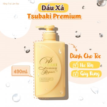 Dầu Xả Tsubaki Premium Ngăn Ngừa Rụng Tóc