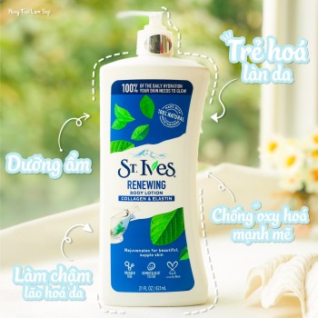 Sữa Dưỡng Thể Trẻ Hóa Collagen ST.Ives 621ml