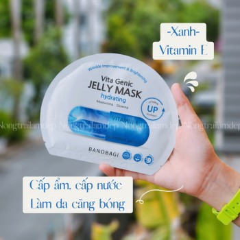 Mặt Nạ Banobagi Vita Genic Jelly Mask Hàn Quốc - Hydrating (Xanh Dương)