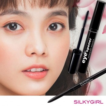 Mascara Silkygirl Làm Dài Và Dày Mi, Chống Thấm Nước Eye Opener Waterproof Mascara 5ml