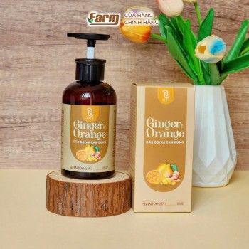 Dầu Gội Xả Cam Gừng Shampoo 2 in 1 300ml ZIEN