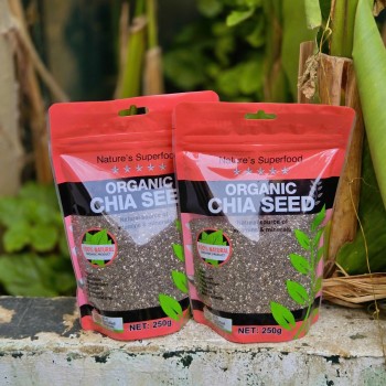 Hạt Chia Hữu Cơ Úc Healthy Food & Nuts Organic 250g