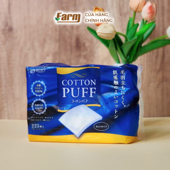 Bông Tẩy Trang S Select Cotton Puf 225 Miếng