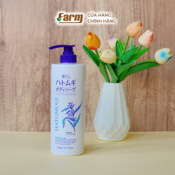 Sữa Tắm Hatomugi Bông Xanh 800ml
