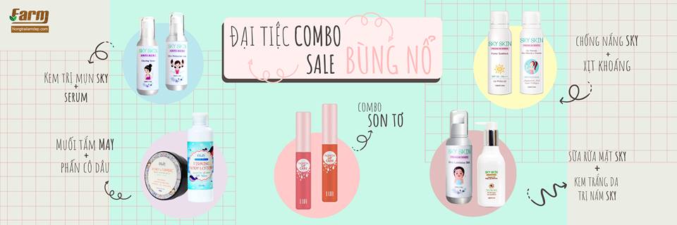 Đại Tiệc Combo - Sale Bùng Nổ