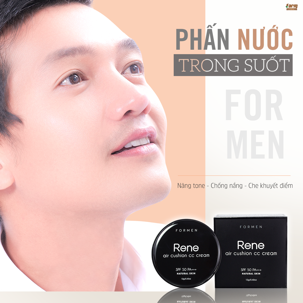 phấn nước trong suốt Rene