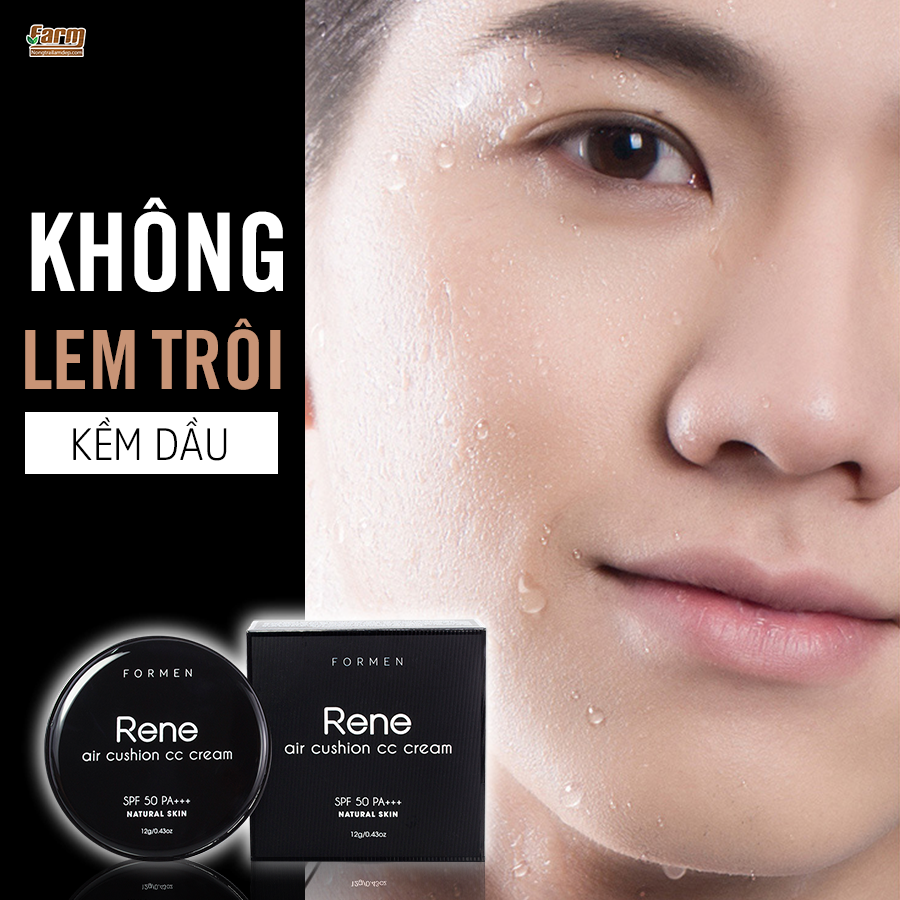 phấn nước trong suốt Rene