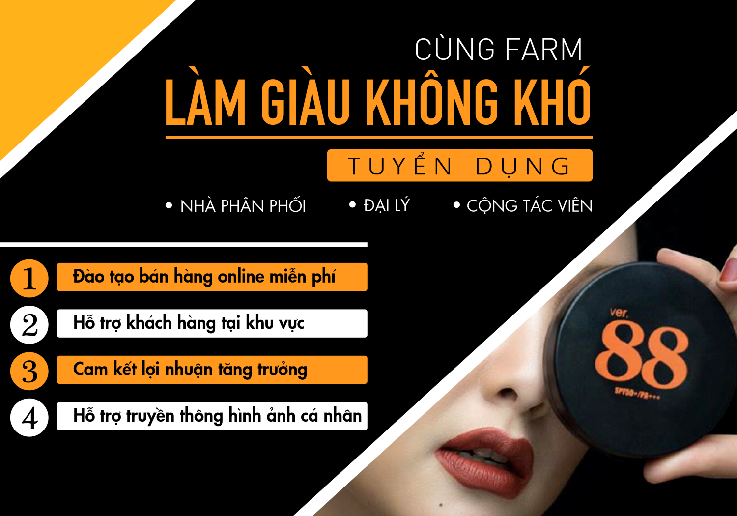 tuyển dụng phấn tươi ver88