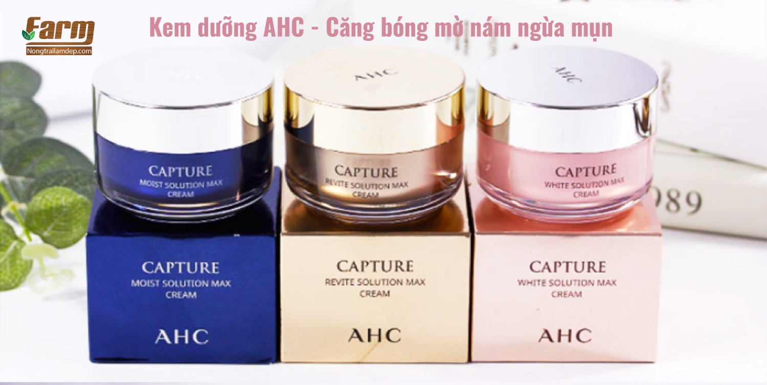 Da bạn hợp với kem dưỡng AHC loại nào?