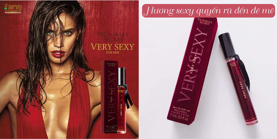 REVIEW: Thanh lăn nước hoa Victoria's Secret Very Sexy gây "bão lòng" phái đẹp